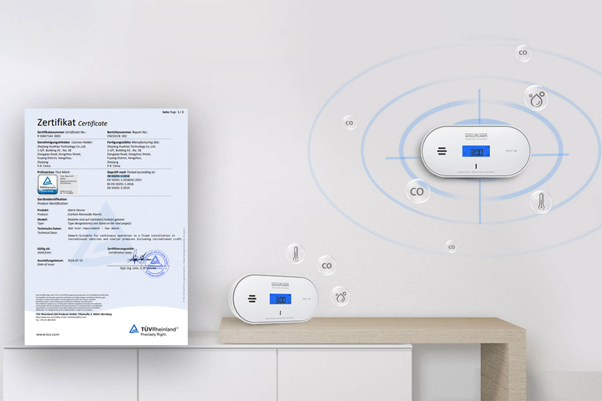 What to do if carbon monoxide alarm goes off – WISUALARM EU