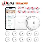 Charger l'image dans la galerie, 10 détecteurs de fumée avec station de base