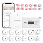 Charger l'image dans la galerie, Passerelle et 10 détecteurs de fumée, 2 détecteurs de chaleur et 1 détecteur de CO