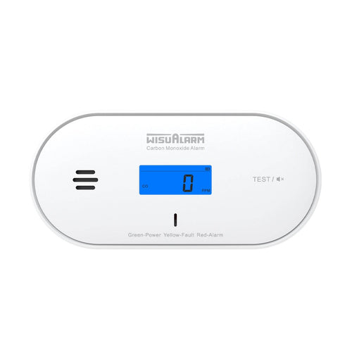 3 IN 1 Carbon Monoxide Detector - WISUALARM EU