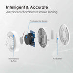 Carica l'immagine nel visualizzatore di Gallery, 10 Years Sensor Smoke Alarm