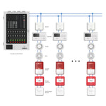 Load image into Gallery viewer, Addressable Fire Alarm two wiring