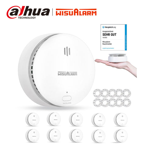 10 Years Standalone Smoke Alarm (10PC)