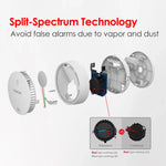 Carica l'immagine nel visualizzatore di Gallery, DHI-HY-SA20A Standalone smoke alarm split-spectrum technology