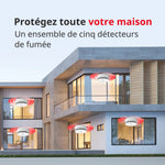 Cargar imagen en el visor de la galería, DHI-HY-SA30A NF Détecteur de fumée maison