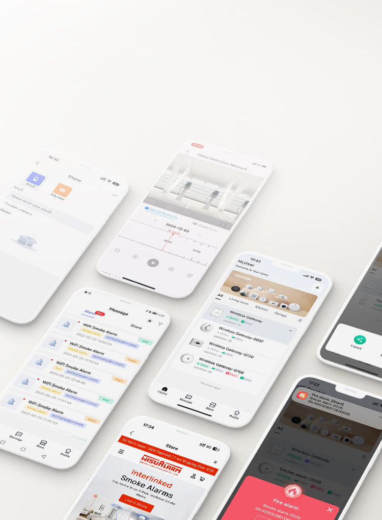 Wisualarm App Fire Safety System