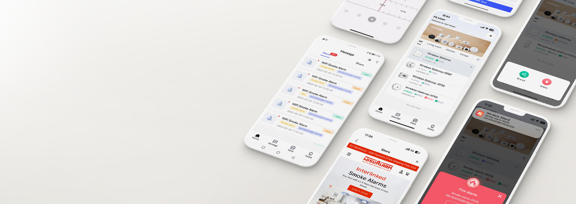 Wisualarm App Fire Safety System