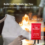 Load image into Gallery viewer, Wisualarm Fire Blanket 1.2m x 1.2m EN 1869:2019