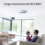 Load image into Gallery viewer, détecteur de fumée large couverture