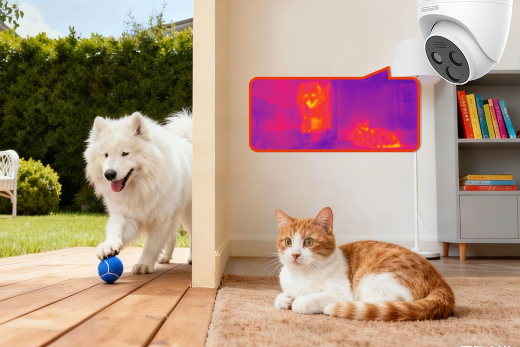 Können Kameras Brände erkennen? 