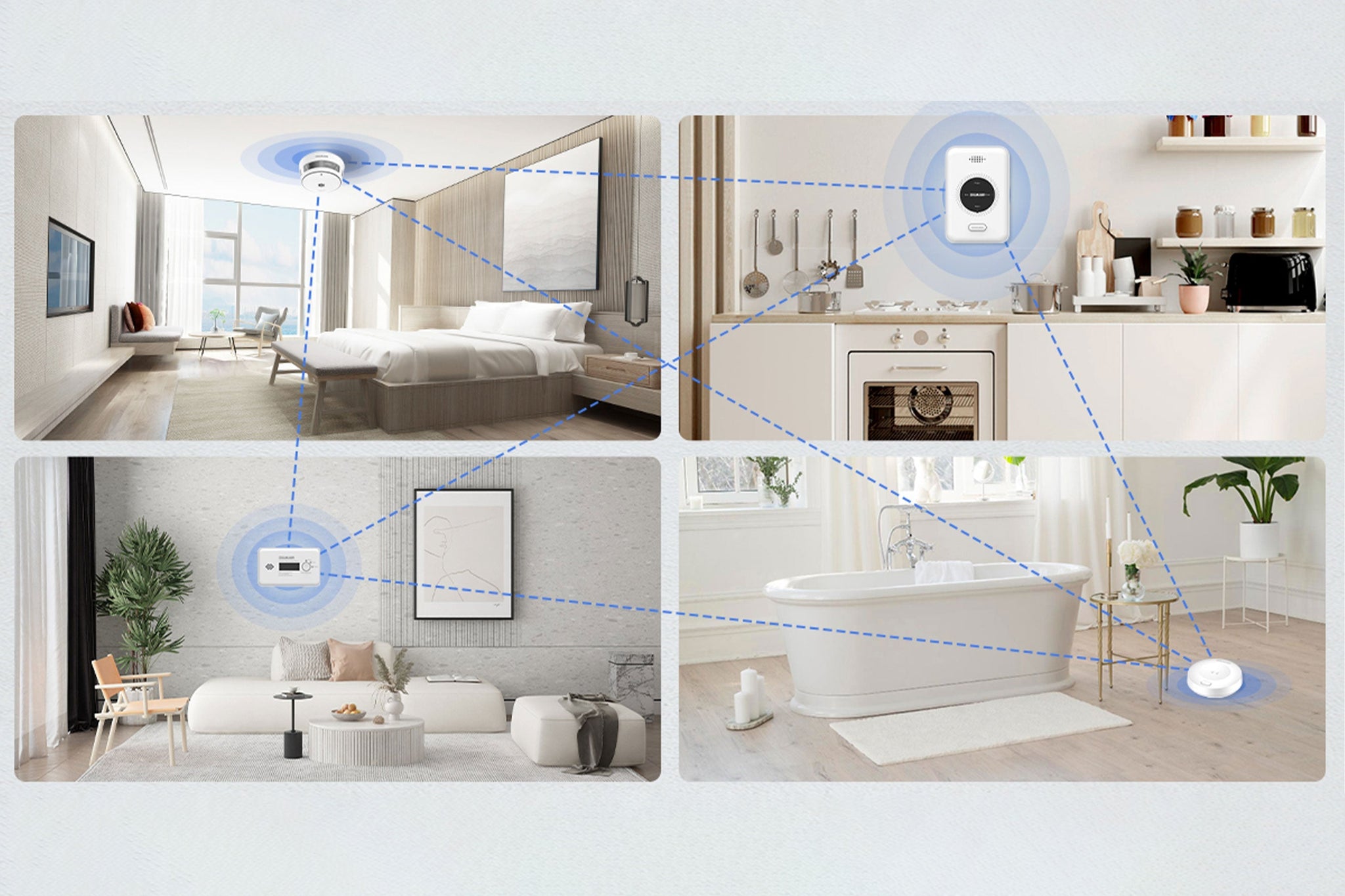 Détecteurs de fumée interconnectés : l’avenir de la sécurité incendie domestique 