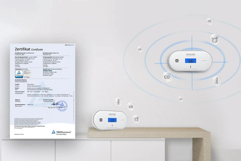 Certified Carbon Monoxide Detector