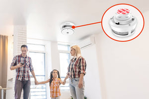 Entdecken Sie die Magnetplatten von WISUALARM für Rauchmelder
