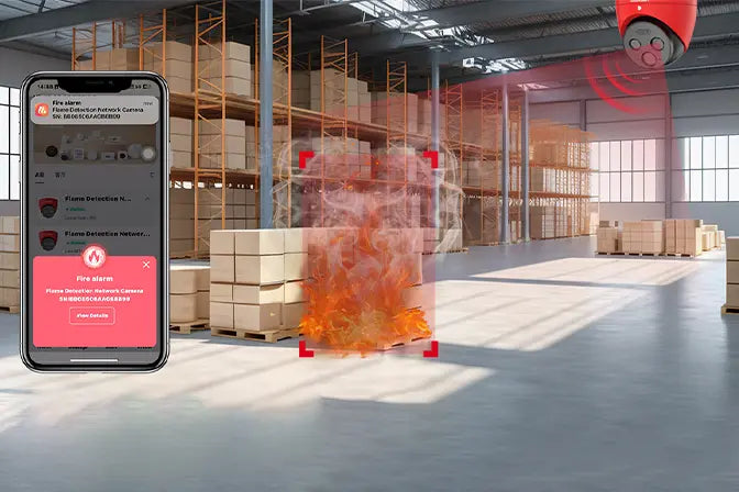 Flame Detection Network Cameras: Fire Safety Solution for Homes & Businesses