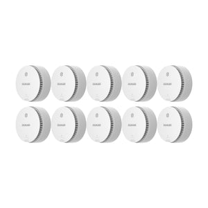 Wisualarm 10PC Smoke Alarms with 10 Years sensor Special Offer