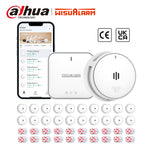 Charger l&#39;image dans la galerie, 20 détecteurs de fumée avec station de base
