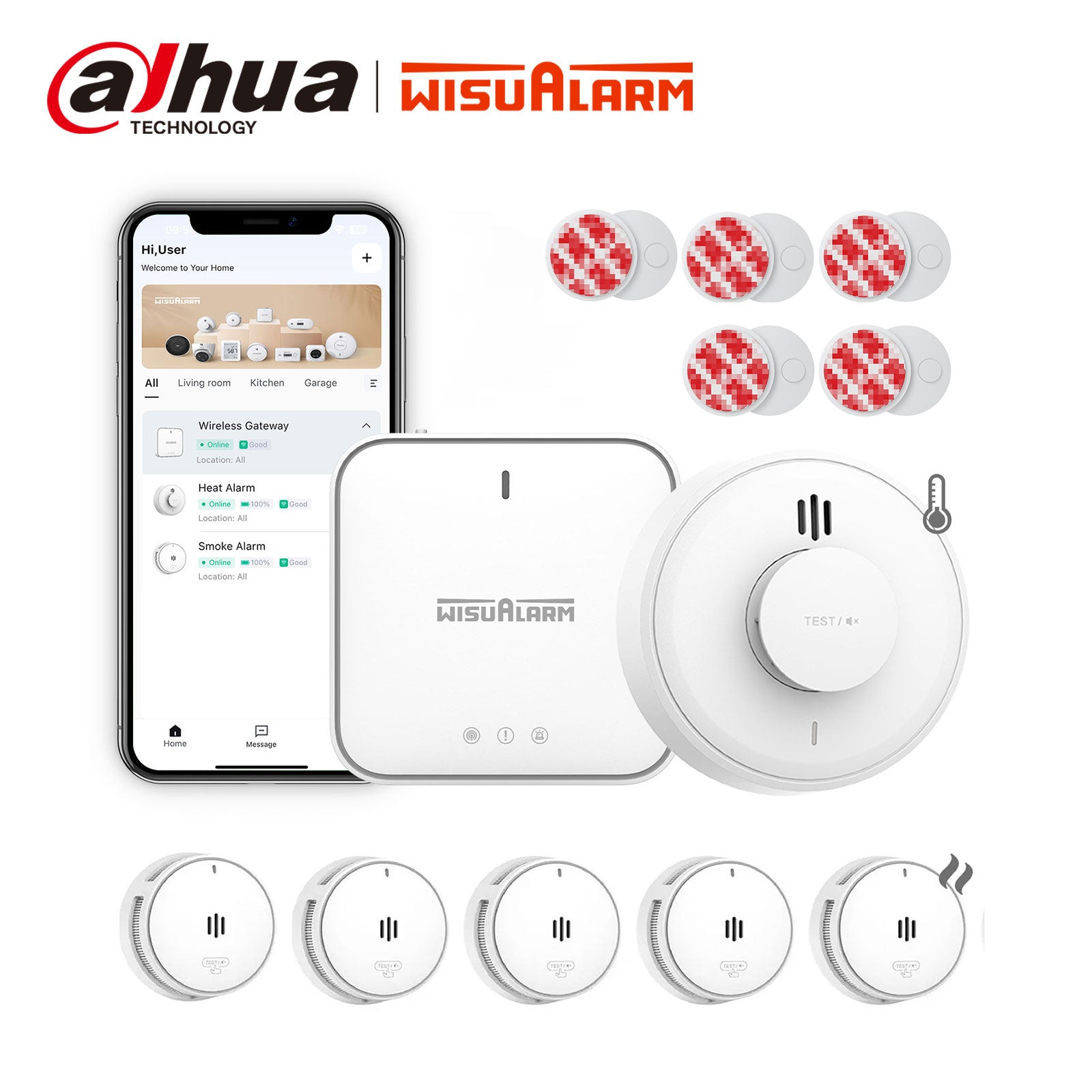 Détecteur de fumée DAAF - SmokeAlarm 10Y SCS SENTIN Détecteur de fumée DAAF - SmokeAlarm 10Y SCS SENTIN