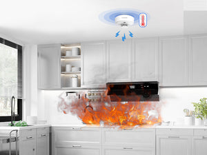 wireless interconnected heat alarm, class A1 fire detection