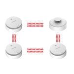 Load image into Gallery viewer, 4PC Kit Wisualarm Interlinked Smoke Alarm and Heat Alarm
