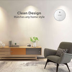 Carica l&#39;immagine nel visualizzatore di Gallery, Wisualarm Smoke Alarm Clean Design
