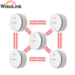 Charger l&#39;image dans la galerie, Wisualarm 5PC Interlinked Smoke Alarm
