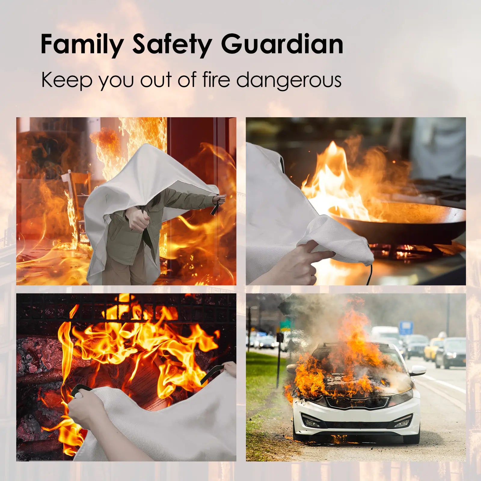Wisualarm Fire Blanket