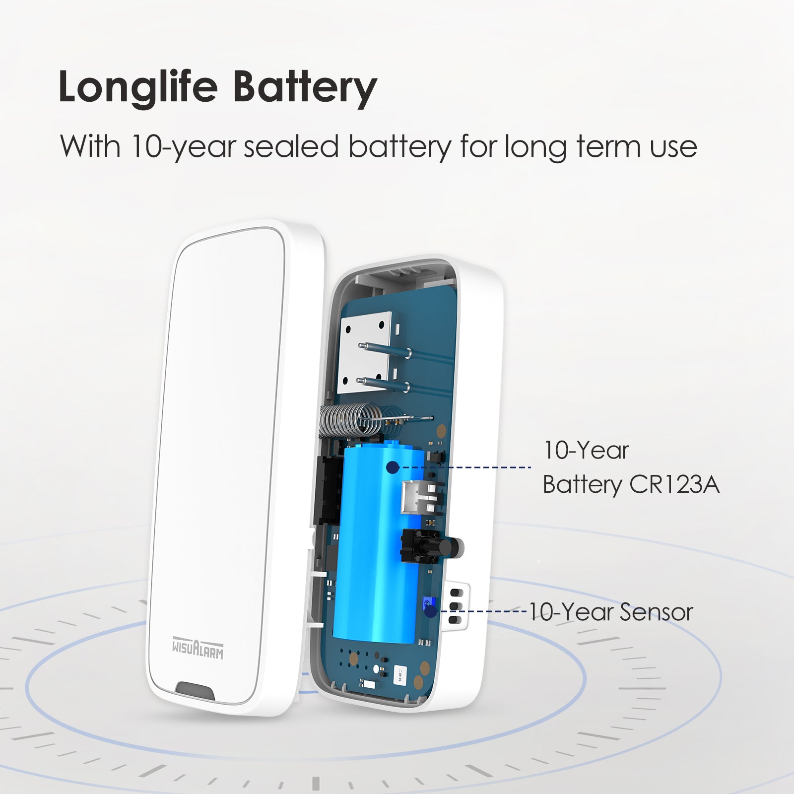 Wisualarm environmental sensor