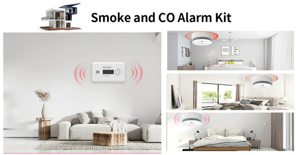BD-5S1C smoke and carbon monoxide alarm kit 