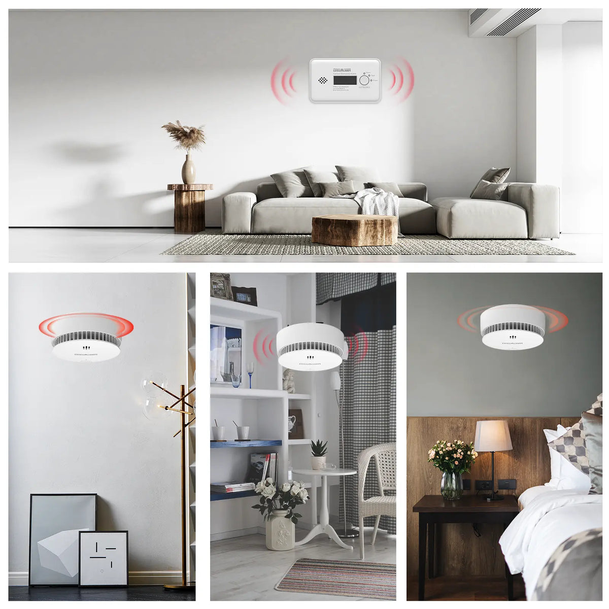 Standalone Smoke and Carbon Monoxide Alarm Kit – WISUALARM EU