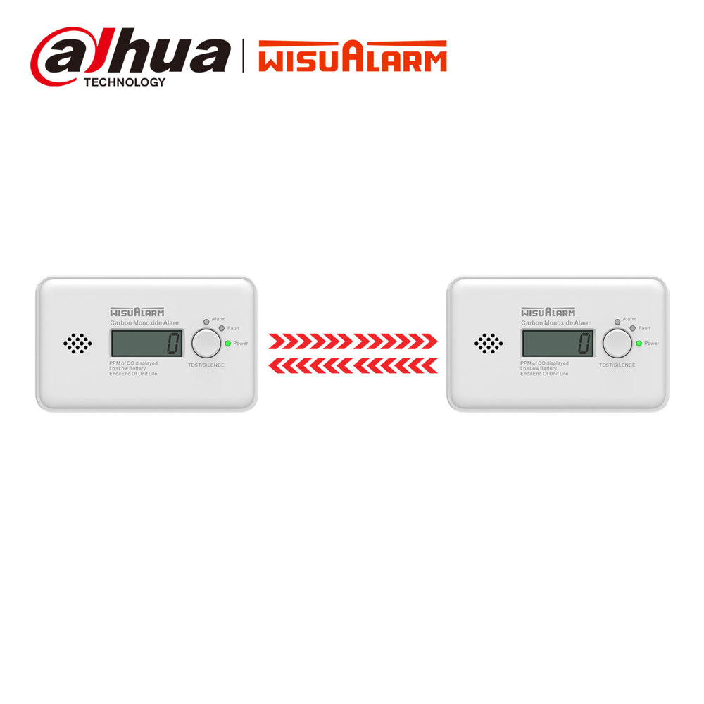Interlinked Carbon Monoxide Alarm (2PCS)