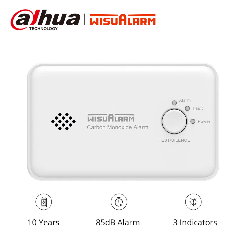 Rilevatore Monossido Di Carbonio WiFi - Allarme CO Con Batteria Sostituibile | Notifiche Smartphone | EN 50291 | 10 Anni Durata - Foto 2