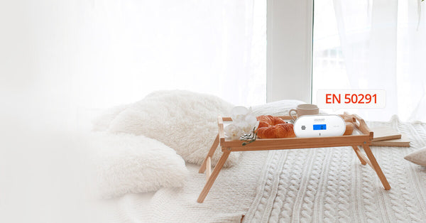 Carbon monoxide alarm has EN 50291 Certification