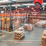 Carica l&#39;immagine nel visualizzatore di Gallery, DHI-HY-FT431LDP-MB eyeball network camera detection range
