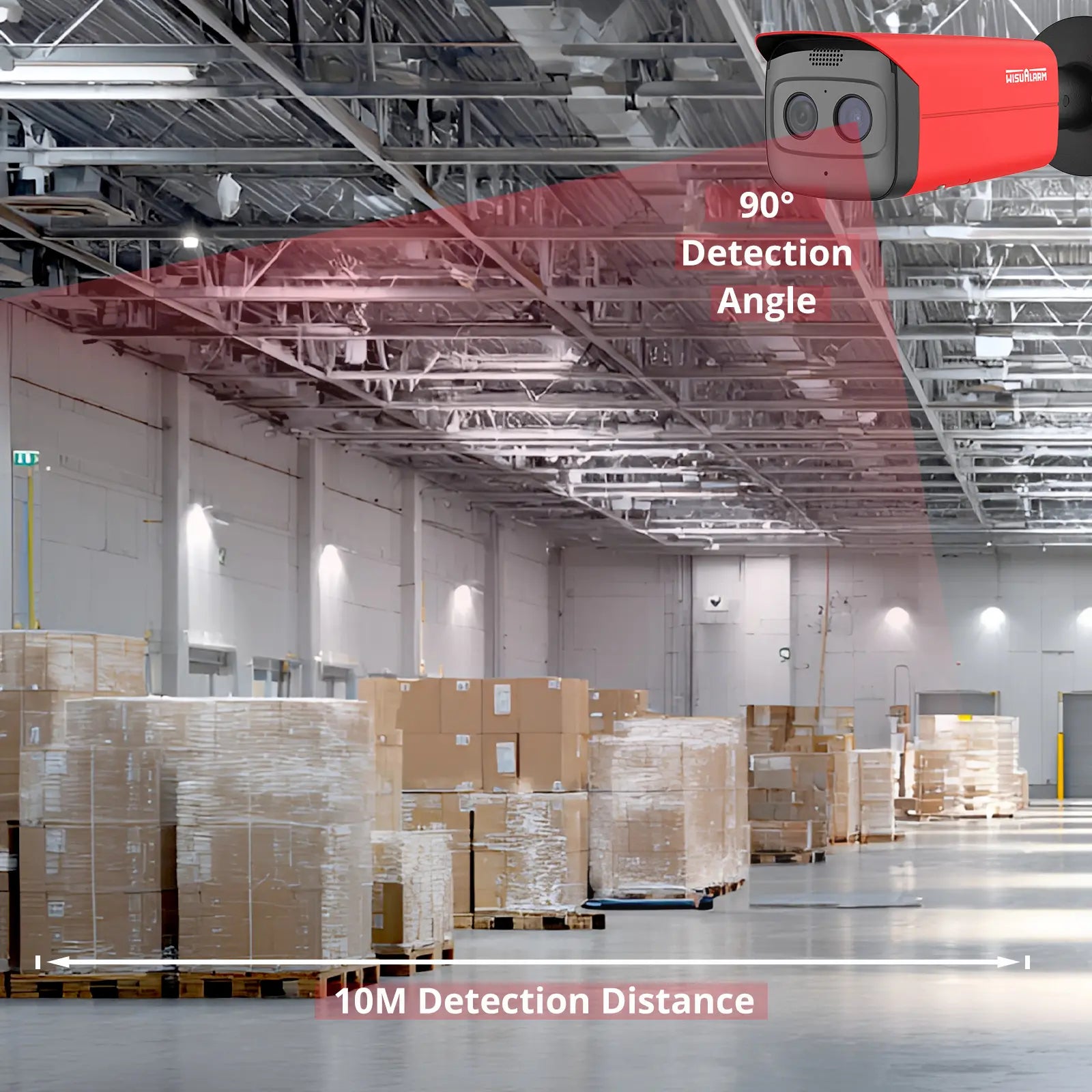DHI-HY-FT431LFP flame detection camera wide detection range