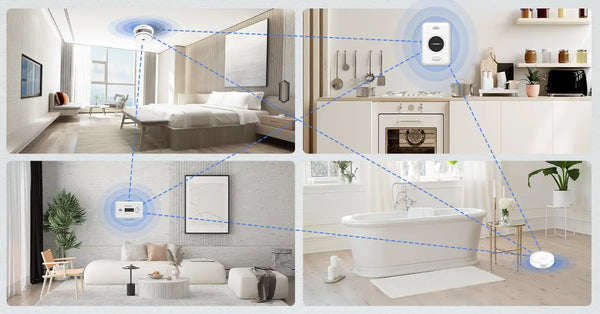DHI-HY-GA20A-R8 interlinked gas alarm connect with WisuLink devices