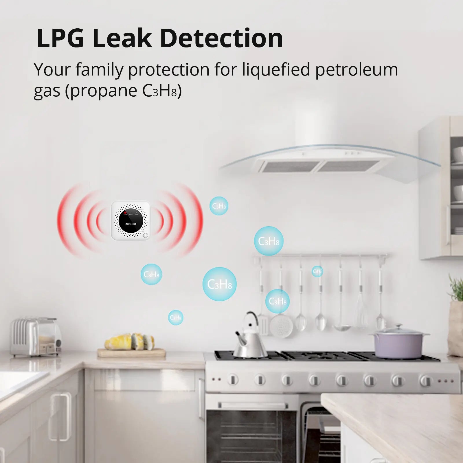 Gas Alarm for LPG (Propane) Detection