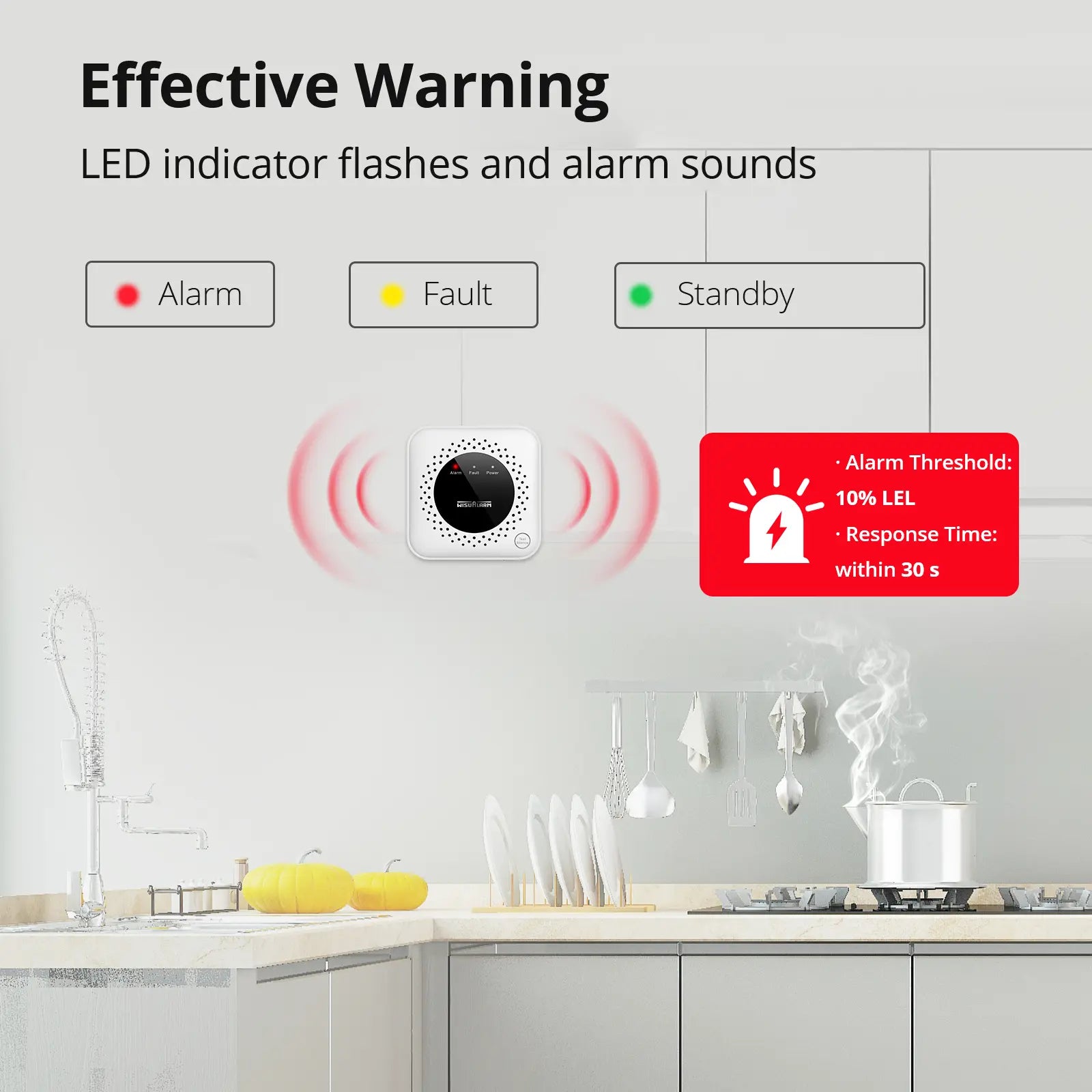 Gas Alarm for LPG (Propane) Detection