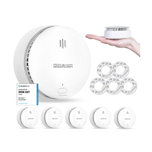 10 Years Standalone Smoke Alarm (5PC)