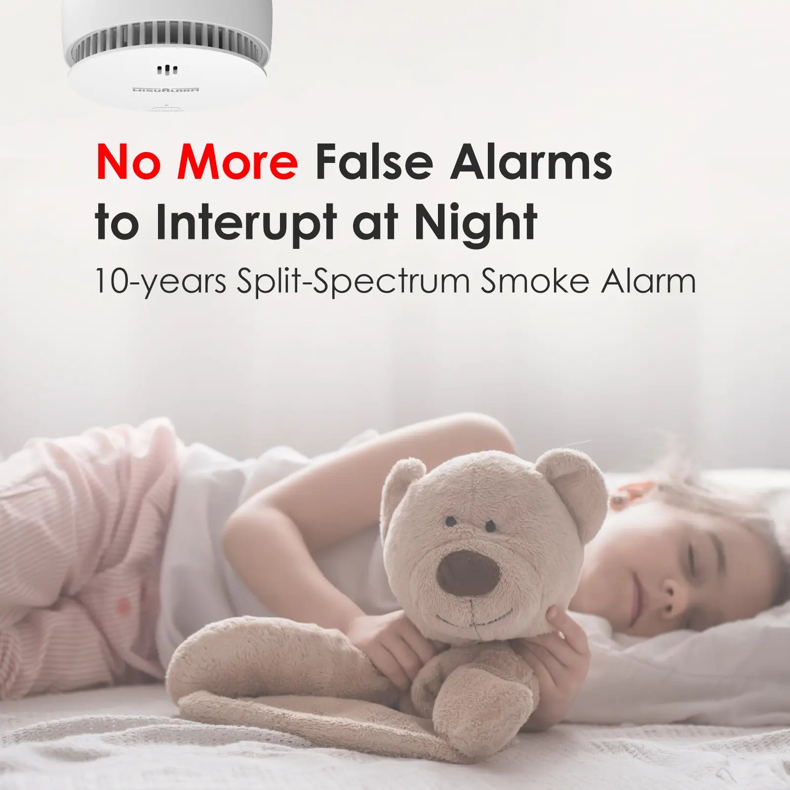 DHI-HY-SA20A Standalone smoke alarm no more false alarms to interupt at night