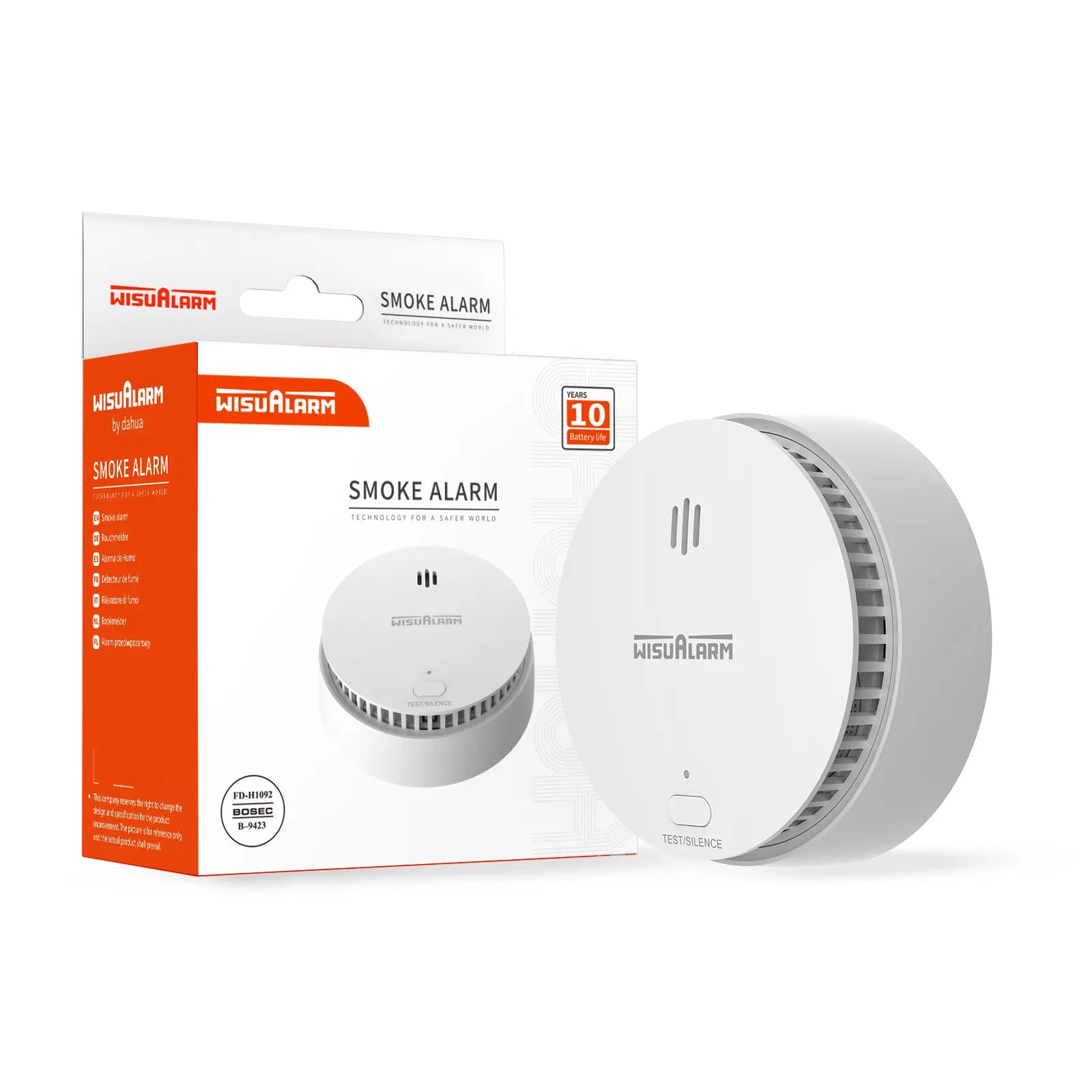 DHI-HY-SA20A smoke alarm package image