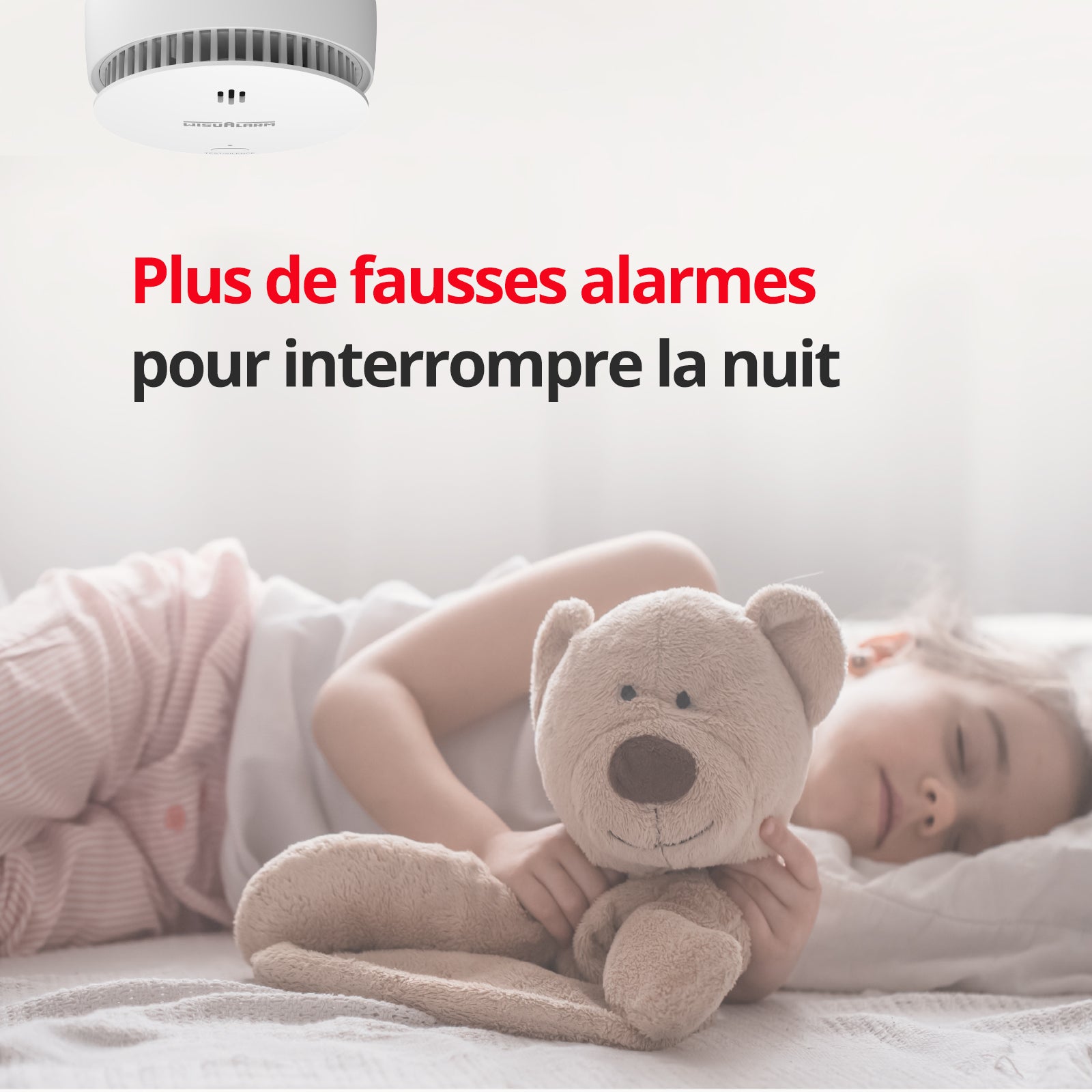 DHI-HY-SA30A NF Détecteur de fumée plus de fausses alarmes
