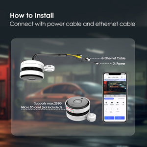 DHI-HY-SAV849HAP-ET smoke sensing network camera pro how to install