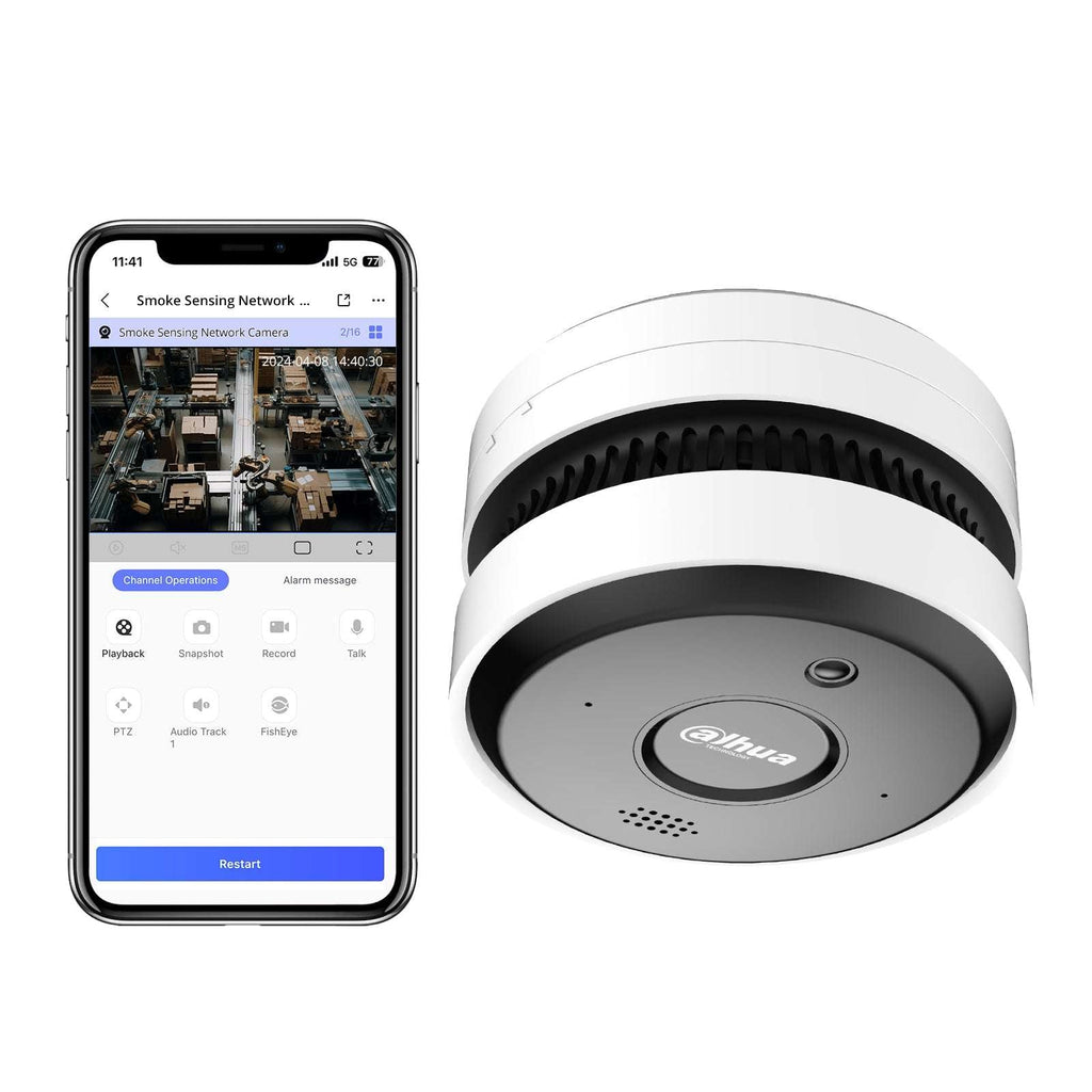 Smoke Sensing Network Camera