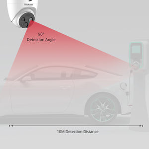 Flame Detection Network Camera Large Detection Range