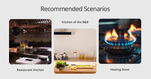 Gas alarm recommended scenarios