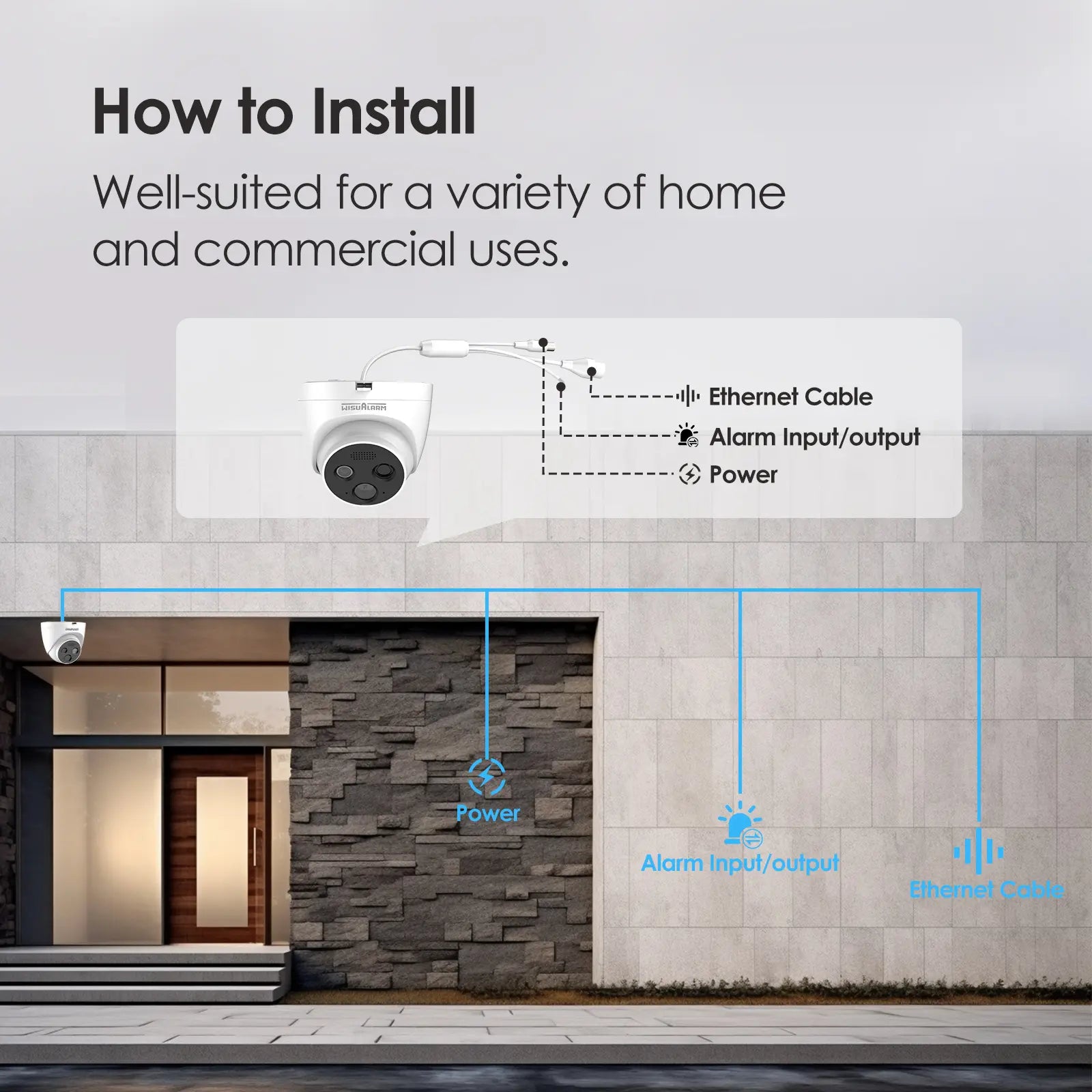 HY-FT431LD Flame detection network camera pro installation