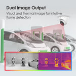 Afbeelding in Gallery-weergave laden, HY-FT431LD_Flame_detection_network_camera_pro_thermal_image
