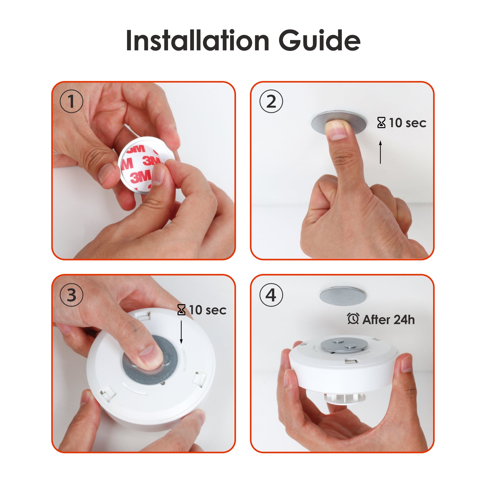 Magnetic Adhesive Pad installation guide