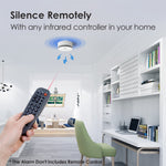 Charger l&#39;image dans la galerie, S04-R8-5pcs_interlinked_smoke_alarms remotely silence

