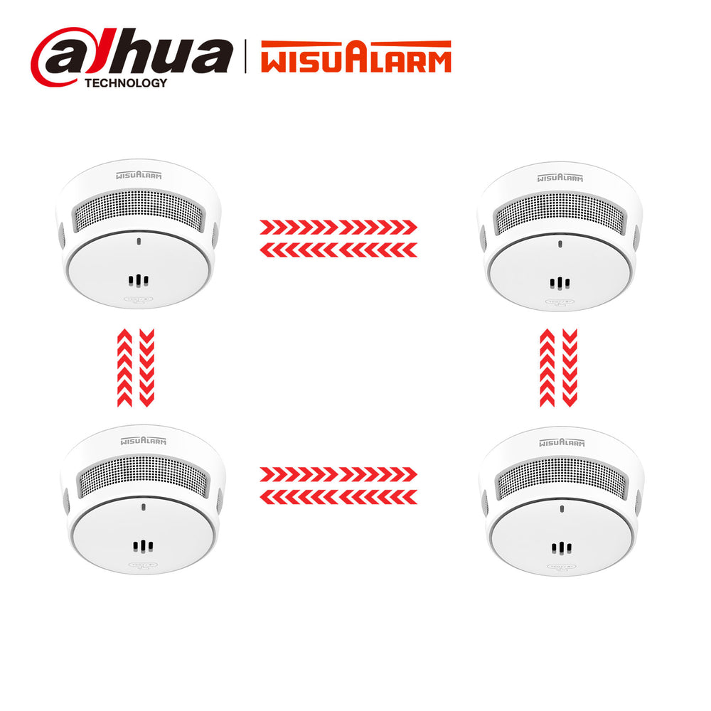 Interlinked Smoke Alarm New (4PC)